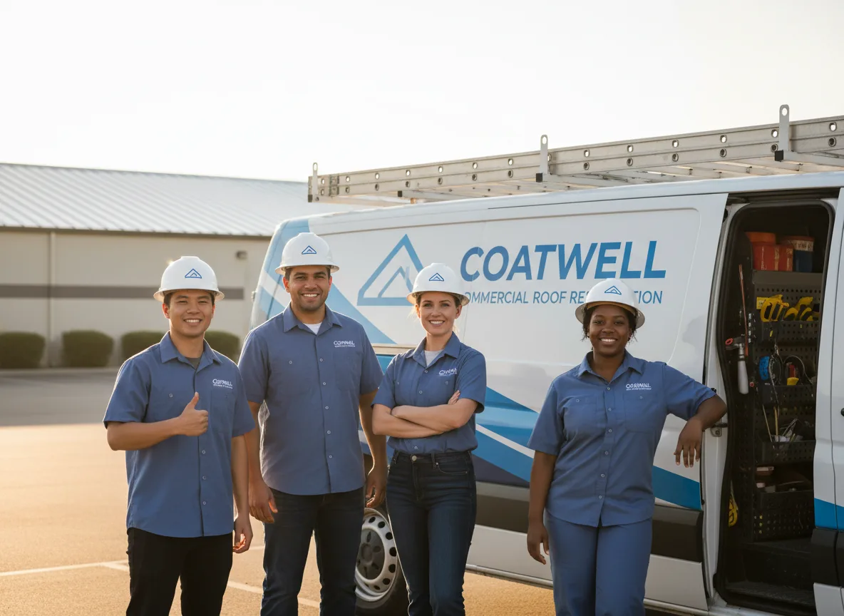 Commercial roof coating company in Knoxville, AR